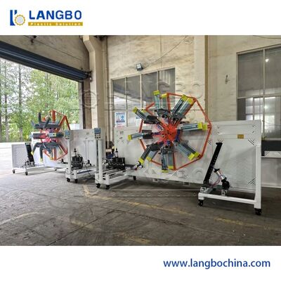 نظام لف خراطيم البولي إيثيلين المتقدم 0.1-10 متر/دقيقة سرعة اللف آلة لف أنابيب البولي إيثيلين عالي الكثافة للأنابيب المعالجة