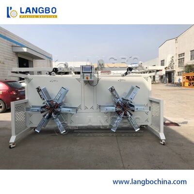 نظام لف خراطيم البولي إيثيلين المتقدم 0.1-10 متر/دقيقة سرعة اللف آلة لف أنابيب البولي إيثيلين عالي الكثافة للأنابيب المعالجة