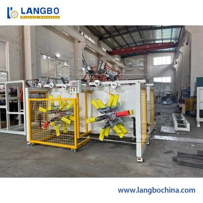 نظام لف خراطيم البولي إيثيلين المتقدم 0.1-10 متر/دقيقة سرعة اللف آلة لف أنابيب البولي إيثيلين عالي الكثافة للأنابيب المعالجة