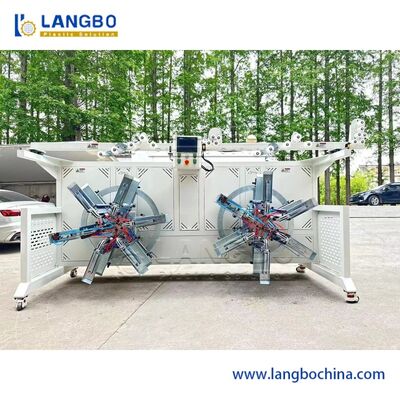 آلة لف أنابيب البلاستيك مع آلة ربط لأجهزة طحن أنابيب PE ذات القطر الكبير