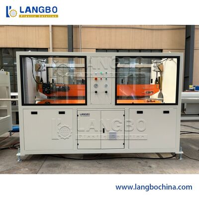 PVC الصرف الصحي أنبوب بلاستيكي كابل قناة إمدادات المياه الصلبة جدار طحن صنع آلة