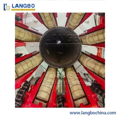 آلة بثق أنابيب الصرف الصحي البلاستيكية المصنوعة من مادة PVC، آلة صنع الأنابيب المموجة بالبثق