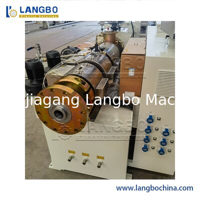 أنابيب المياه بك التوأم برغي الطارد، التلقائي التحكم البلاستيك النتوء آلة