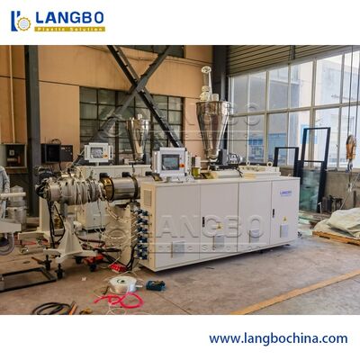 16 to 1600mm Plastic PVC PPR PE HDPE Water Supply Drainage Irrigation Gas Pipe Making Machine Extrusion Line