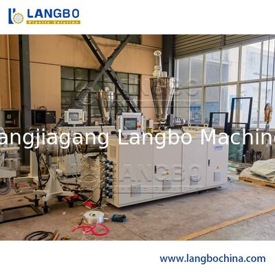 جودة جيدة 20-200mm PVC الصرف الصحي أنابيب المياه تصنيع صنع الآلات