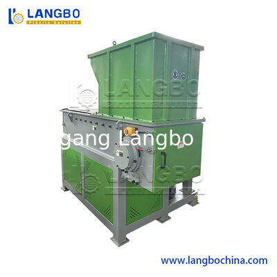 آلة صناعية مزدوجة الشعاع الممزق للمعادن / البلاستيك / الإطارات / المطاط / آلة إعادة تدوير الخشب