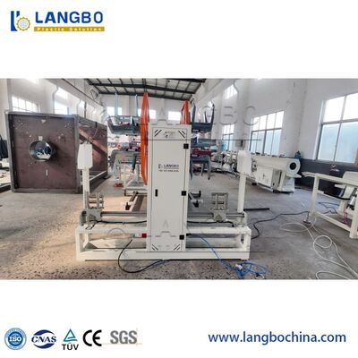 20-90mm PE HDPE PPR البلاستيكي الماء الغاز النفط إمدادات أنبوب أنبوب طحن خط الإنتاج واحد خرطوشة طحن أنبوب صنع آلة