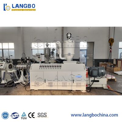 خط بثق أنابيب PPR HDPE UPVC المقوى بقطر 20-110 مم، آلة بثق الأنابيب