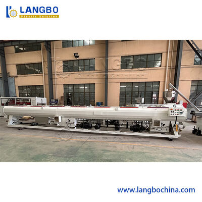 خط بثق أنابيب البولي إيثيلين | تشغيل آلي متوافق مع المعايير أنابيب مقاومة للمواد الكيميائية