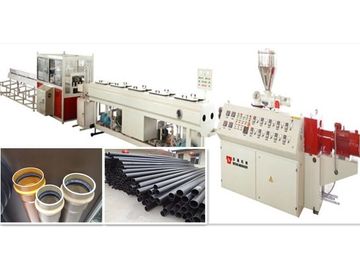 65mm pe أنبوب بثق خطّ hdpe أنبوب بثق آلة 1 سنة كفالة