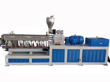 مهندس مواد التوأم برغي معدات بثق البلاستيك مع 100-200kg / H