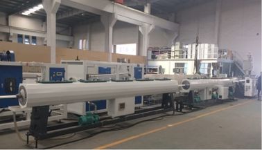 630mm PVC قناة خط إنتاج الأنابيب مع برغي مزدوج