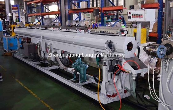 خط طحن أنابيب HDPE عالي الإخراج 20-110mm / خط إنتاج أنابيب البولي إيثيلين
