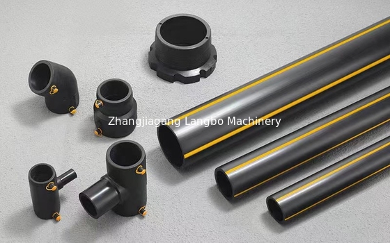 سهلة التشغيل البلاستيك HDPE PE أنابيب طحن صنع آلة خط إنتاج