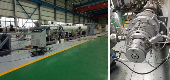 آلة بثق الأنبوب Hdpe الأوتوماتيكية 65 مم  Motor