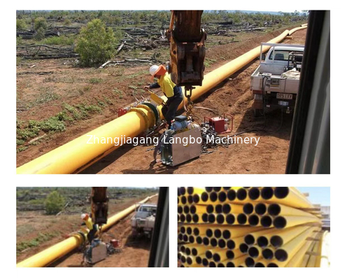 315mm PE أنبوب الصرف البلاستيكي أنابيب الصرف الصحي صنع آلة طحن
