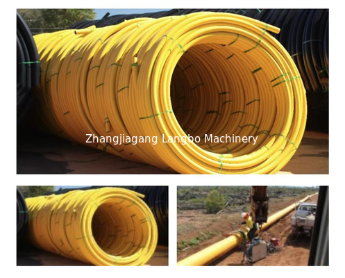 آلة صنع أنابيب البلاستيك HDPE PE ذات القطر الصغير مع تصميم خرطوشة واحدة