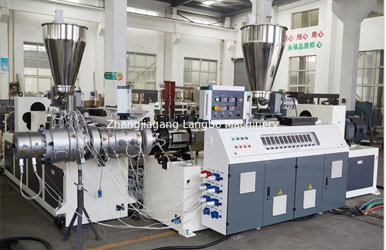 خط إنتاج الأنابيب البلاستيكية البثق 20 مم PPR Glassfiber