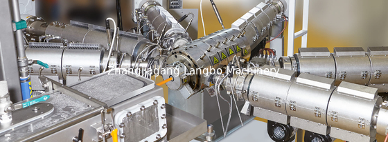 خط بثق الأنبوب متعدد الطبقات Ppr 16mm - 63mm 180kg / H Siemens PLC