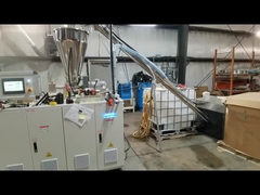 خط بثق المقاطع الجانبية PVC