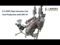 خط إنتاج بثق أنابيب HDPE ABA مقاس 110-315 مم