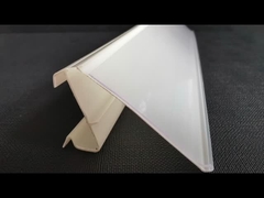 مقطوعة بلاستيكية أحادية المسمار ملصق PVC ناعم علامة السعر رفوف المتاجر الكبرى خط إنتاج التطويق