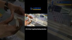 آلة بثق شرائط علامات الأسعار البلاستيكية الأوتوماتيكية لعلامات أسعار السوبر ماركت #علامة_السعر