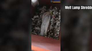 آلة تقطيع صناعية عالية السعة لإعادة تدوير ورق الخشب والبلاستيك والمعادن