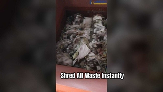 آلة التقطيع الصناعية لإعادة تدوير ورق الخشب والبلاستيك والمعادن
